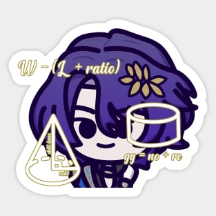 dr ratio | (fan-art by smoomaru) Sticker